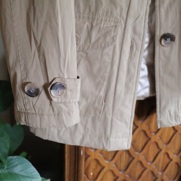 Weatherproof Insulated Anorak Cargo Utility Coat Jacket - Khaki/Tan, Size S - Picture 8 of 16